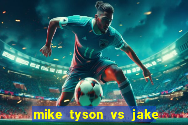 mike tyson vs jake paul assistir online